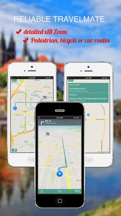 Ljubljana, Slovenia : Offline GPS Navigation screenshot 4