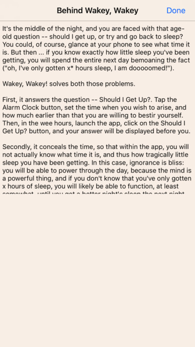 Wakey, Wakey screenshot 4