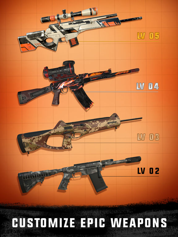 Screenshots of Sniper 3D Assassin Gun Shooter for iPad