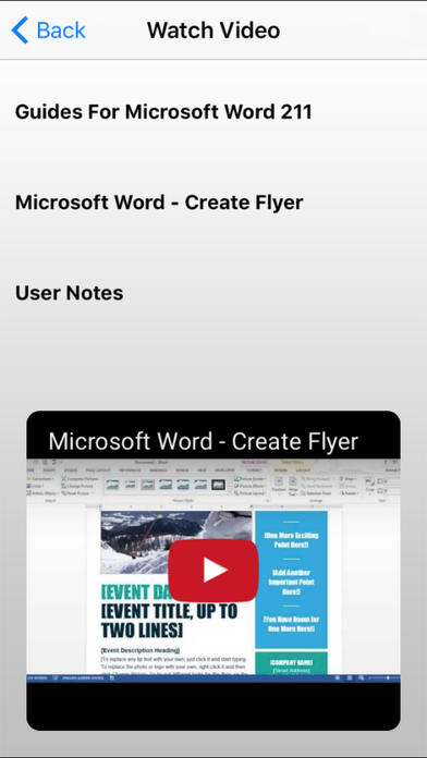 Guides For Microsoft Word screenshot 3