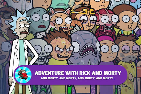 Rick and Morty: Pocket Mortys screenshot 2