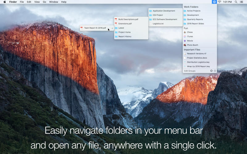 Accessible for Mac 1.2.0 激活版 - 简单易用的快捷文件菜单访问工具