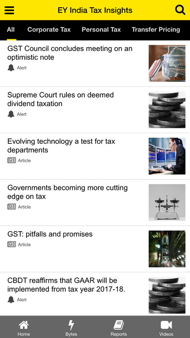 EY India Tax Insights screenshot 2