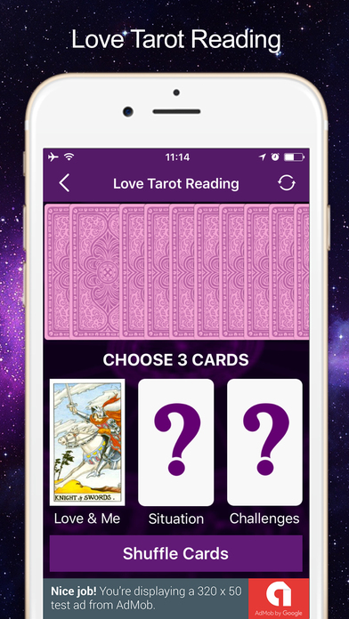 Tarot card reading 2020 screenshot 2