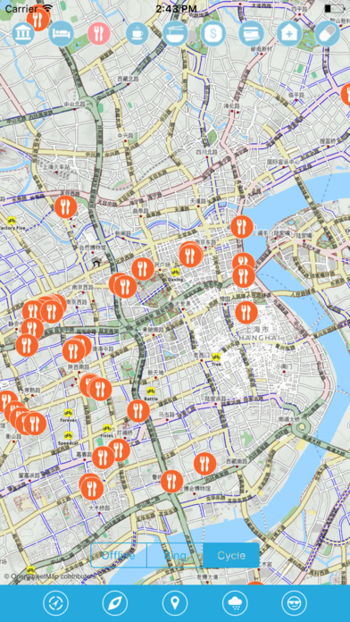 Shanghai, China Offline Travel Map Guide screenshot 4