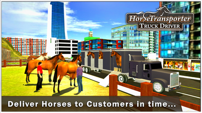 Horse Transporter Truck Driver & Cargo Delivery screenshot 2