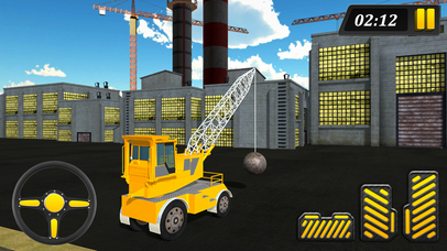 Wrecking Ball Crane Operator & Demolition Sim screenshot 2