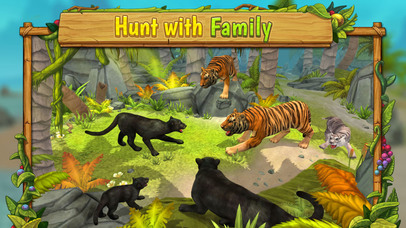 Panther Family Sim - Wild Animal Jungle Pro screenshot 2