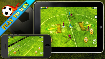 Football World of Soccer Touchdown Striker screenshot 2