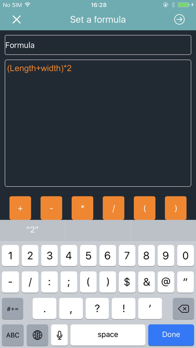 Formula Calculator- Custom function Calculator screenshot 2
