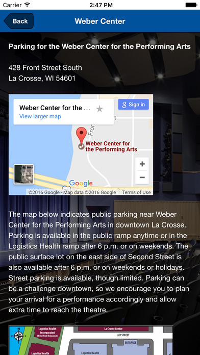 Weber Center Arts screenshot 4