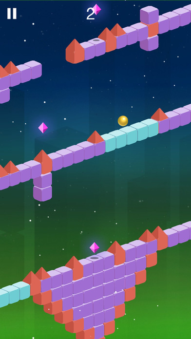 Tiles Breaker Mini Ball Escape screenshot 3