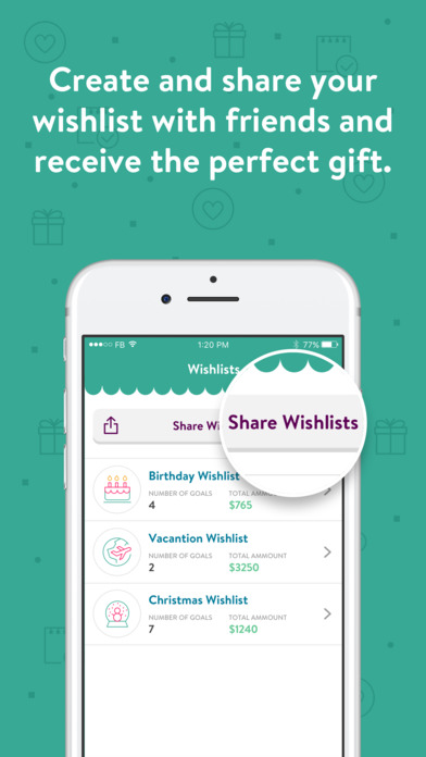 Doni - Wish lists & Gifts screenshot 3