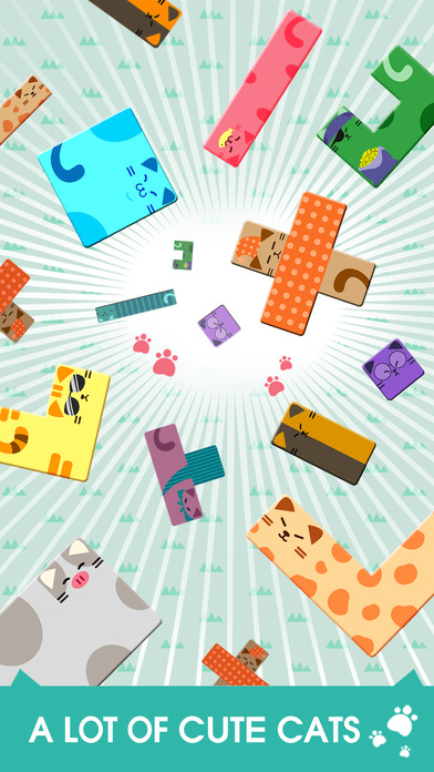 Nekodorakku Block Puzzle screenshot 4