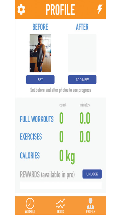 7 Minutes workout - get in shape in 10 moves screenshot 2