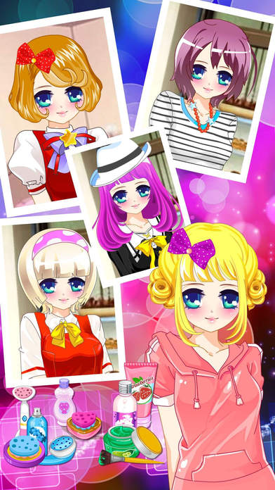 Anime Girl Dress Up- Makeover Games screenshot 2