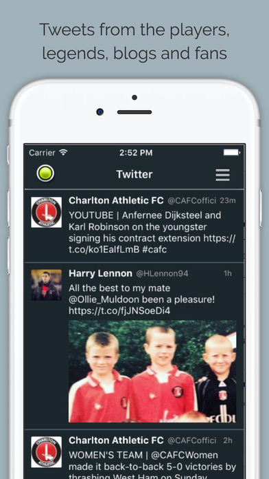 Charlton Athletic RightNow screenshot 2