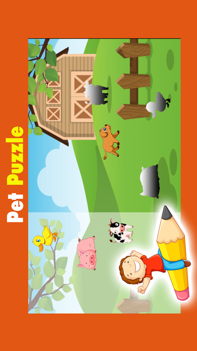 Educational animal with puzzle games screenshot 2