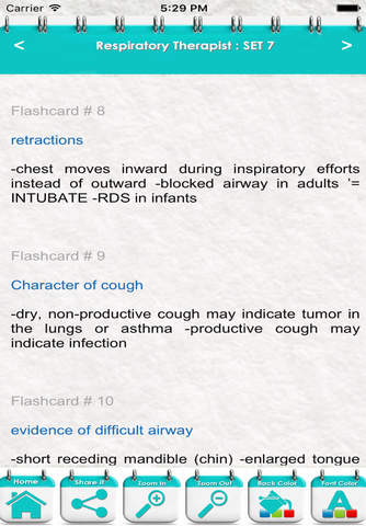 Respiratory Therapy Exam Review 7500 Flashcards screenshot 3