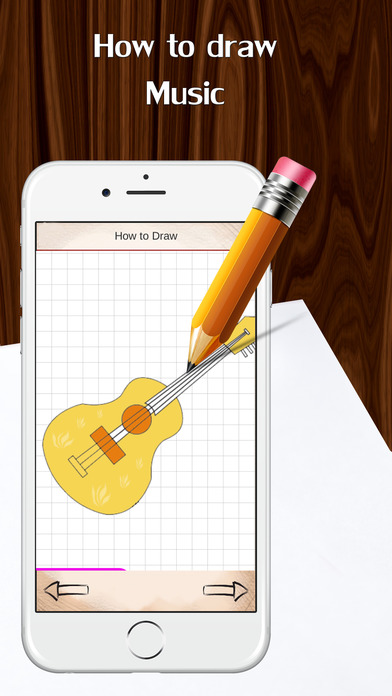 How to Draw Music Instrument screenshot 3
