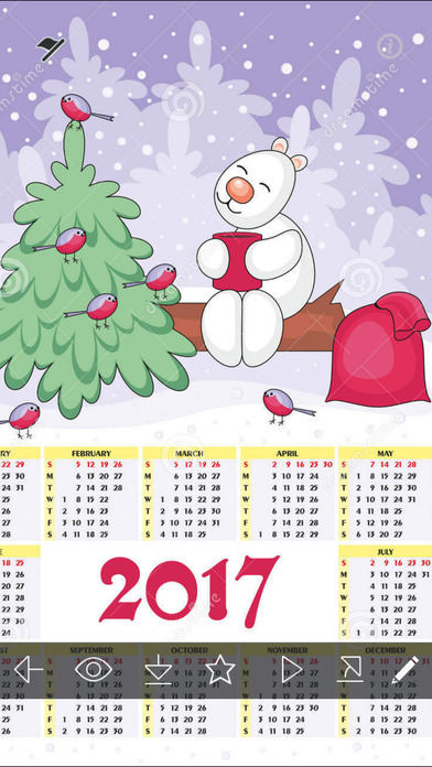 New Year 2017 Wallpapers - Greeting Cards & Frames screenshot 2