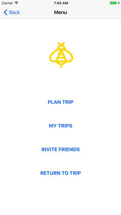 BeeLine Travel App screenshot 2