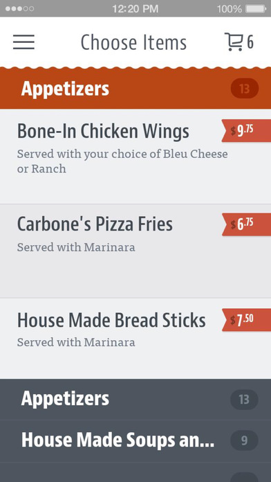 Carbone’s Pizzeria Billings screenshot 3