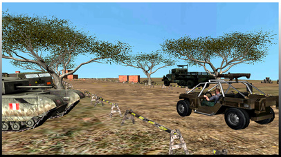 Combat Jeep Driving Simulator - Extreme Challeng screenshot 4