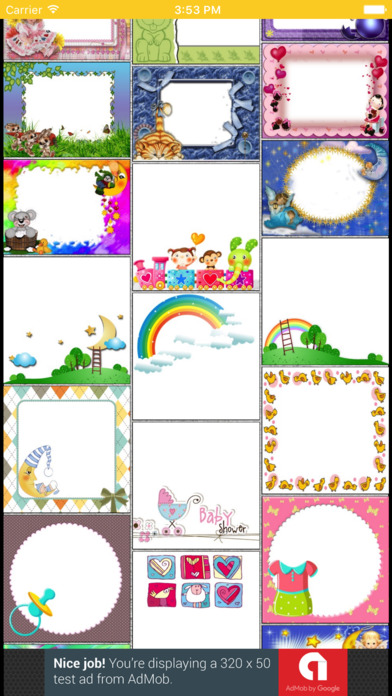 Cartoons Photo Frames for Kids, Babies & Childrens screenshot 2