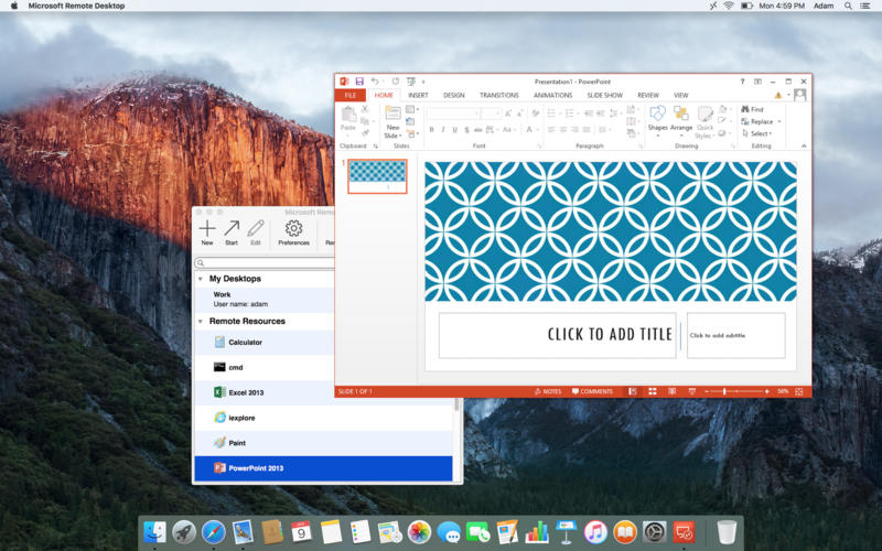 microsoft remote desktop for mac 10.6.8