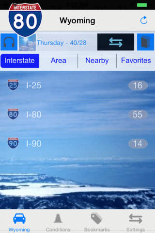 I-80 Road Conditions and Traffic Cameras Pro screenshot 2