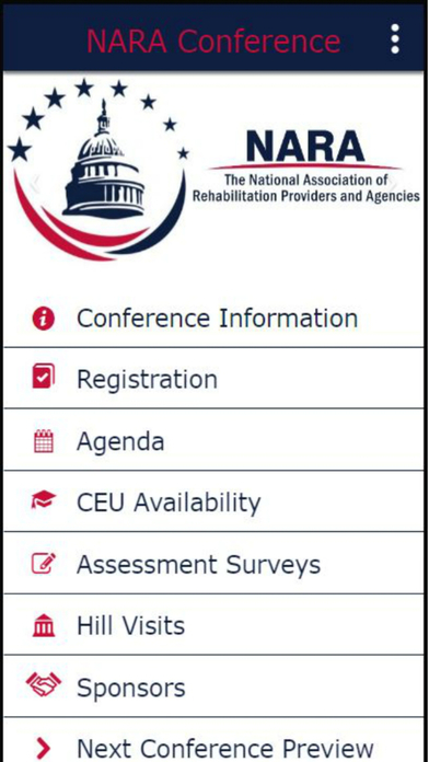 NARA Conference screenshot 2