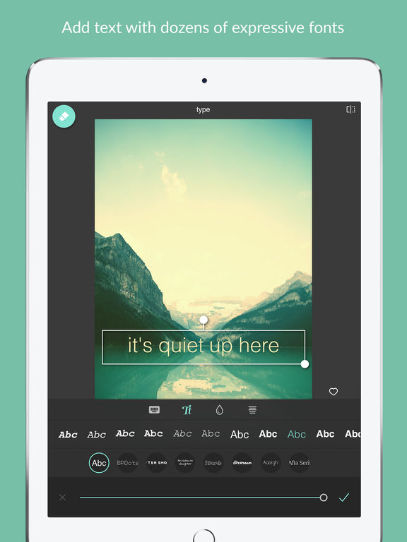 Screenshots of Pixlr – Free Photo Editor for iPad