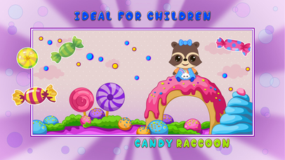 Candy Raccoon Balloons Lite screenshot 4