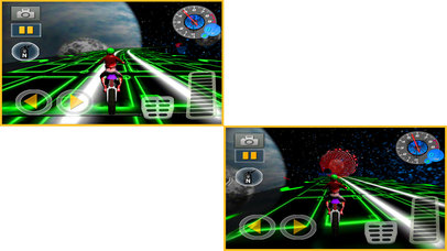 Galaxy Nitro Bike Stunt Race screenshot 3