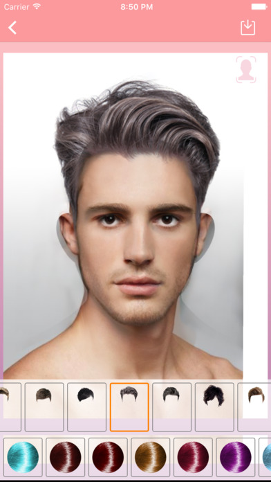 Fashion hairstyle–Hair style and color change screenshot 3