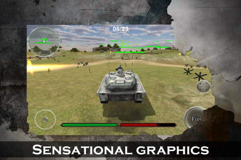 Epic Tank Battle - Desert Shooting War Mayhem 3d screenshot 3