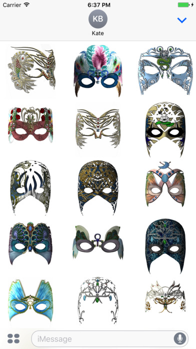 Mask Stickers screenshot 2