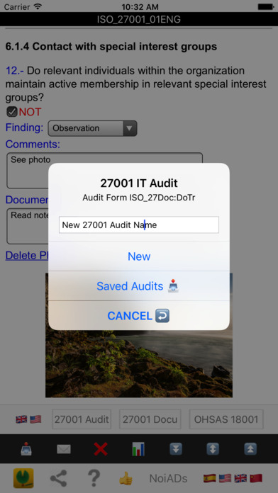 ISO 27001 IT Checklist-Test screenshot 2