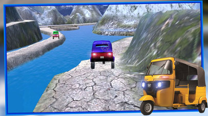 Drive Tuk Tuk Modern Rickshaw Auto Parking -3D Pro screenshot 2