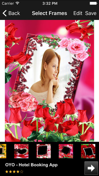 Rose Day Free Photo Frame Editor For Wishes screenshot 3