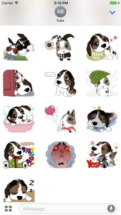 Stickers Dog Lovely screenshot 4