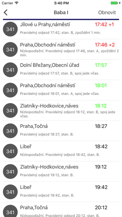 Praha 12 v mobilu screenshot 4