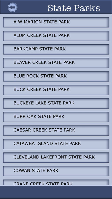 Ohio - Campgrounds & Hiking Trails,State Parks screenshot 4