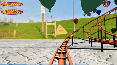 Roller Coaster Fun Ride Simulator 3D screenshot 4