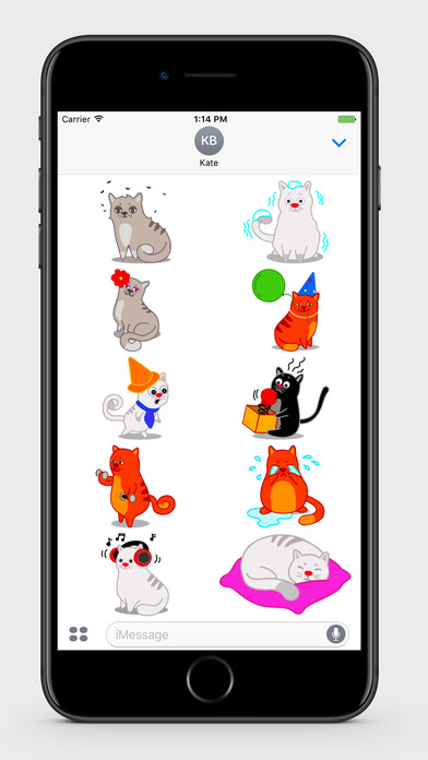 Cats Stickers 2 screenshot 3