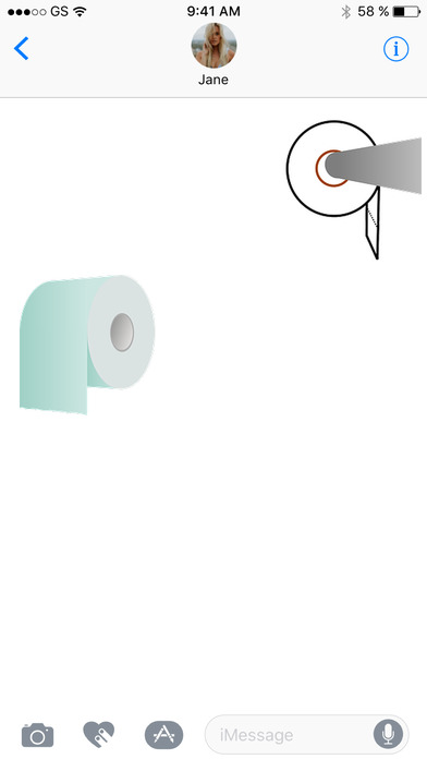 Toiletpaper Sticker Pack screenshot 2