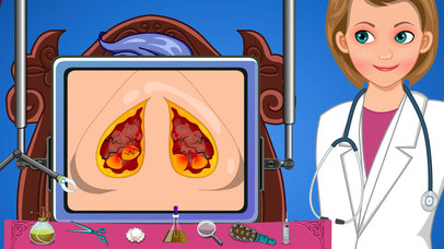 Aisha Nose Surgery-Simulator Doctors game screenshot 3