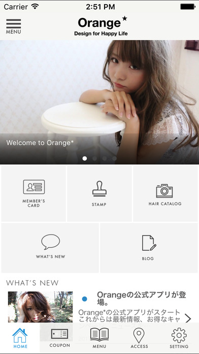 Orange* Design for Happy Life screenshot 2