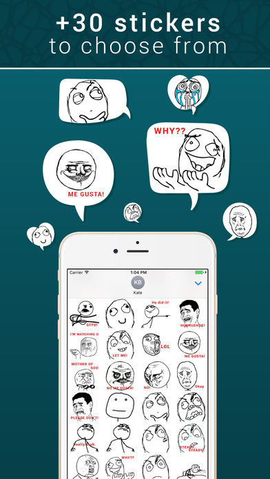 Express yourself with Meme Stickers screenshot 2